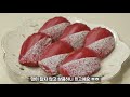 제과기능장의 딸기 마들렌 만들기 feat. 딸기글레이즈 - Glazed Strawberry Madeleine Recipe l 호야TV - ASMR