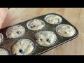 Homemade Blueberry Muffins!! How to Make Fruit Muffins from Scratch