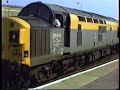 British Rail August 1995 Norwich-Great Yarmouth loco hauled Classes 37, 47 & 86