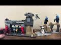 Lego Star Wars Paz Vizsla and Moff Gideon Battle Review