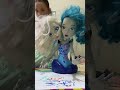 My first vid|| a doll drawing