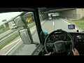ASMR 🇩🇪 POV Truck Driving 2023 Scania | Intense City Drive In Munich Germany 4k New Gopro