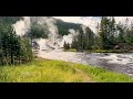 Bridge Near Monument Geyser Basin Trailhead — ASMR, Sleep, Concentration (Sounds of Yellowstone)