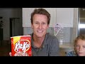 Hershey's KIT KAT Ice Cream Review!