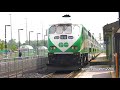 4K | GO TRAIN & VIA RAIL Ontario Canada