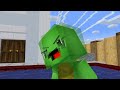 JJ and Mikey Teeth Race 3D Runner - Maizen Minecraft Animation