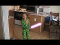 Harrison Ninja Saber Training