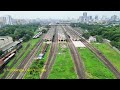 Dhaka Kamalapur Railway Station Drone view । ঢাকা কমলাপুর রেলওয়ে স্টেশন