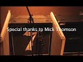 Mick Thomson recording for Slipknot's 