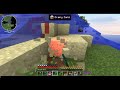 I FOUND TWO DOGS!!!!!!!!!!!!!!!!YAY | Minecraft Sky Island Survival