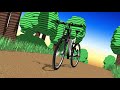 Bicycle 3D animation (Blender 2.79 - anime style)