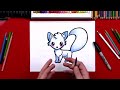 How To Draw An Arctic Fox