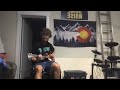 The Black Keys - Gold on the ceiling intro drum + guitar cover