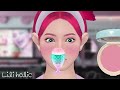 [ASMR] 🧜‍♀️Danielle transform into Little Mermaid Ariel | hair salon | beauty makeup animation