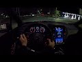 2022 Subaru WRX Limited Manual POV Night Drive (3D Audio)(ASMR)