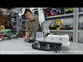 Unbox K970-300 1/14 Kabolite RC Hydraulic Demolition Excavator,9 CH valves, light & sound.