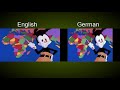 Yakko's World English-German Comparison