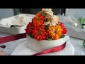 This is art! Cake master's making amazing flower cake