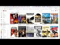 Video of all my Youtube movie purchases 01