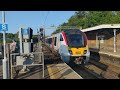 Greater Anglia Class 720 departing Marks Tey + Class 745 passing