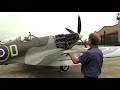 Spitfire MK XVI - First Engine Run in 17 Years!