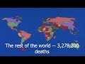 Yakko's World but for every 100,000 deaths in WWII the country's name is said once