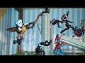 Creating a Marvel Legends Spider-man Display Day 2