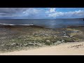 Drone footage of the Magpupungko Beach and Rock Pools in Siargao Island