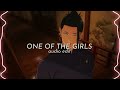 one of the girls - the Weeknd, Jennie, Lily-Rose Depp (audio edit)