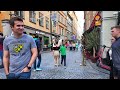 Old Town, Gamla Stan, Stockholm - Beautiful Day For A Tour - 4K