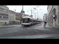 DOUBLE ARTICULATED TROLLEYBUSES IN GENEVA  SEPTEMBER 2013 / TROLLEYBUS TPG LIGHT TRAMS LIGNE 10