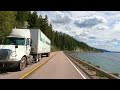 Montana, My Love - Driving Along Flathead Lake Via HWY 93 To Mountains || 4k