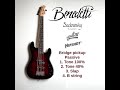 Benedetti P/J bass - Sadowsky preamp - Aguilar pickups