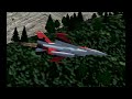 Flightgear F-16 low altitude terrain flying