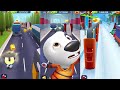 TALKING TOM GOLD RUN FOOTBALL TOM VS KUNG FU HANK VS FIREMAN TOM GAMEPLAY MOBIE