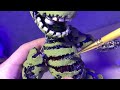 I made R-rated Springtrap with William Afton inside | Making FNAF animatronics with clay