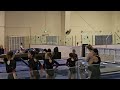 First Level 6 Gymnastics Beam Routine -  Y State 2024
