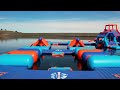 Floating Water Park Game!!