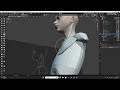 Blender 3D Character Sculpting girl 03