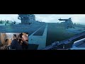 Flying The F/A-18C with a Force Feedback Stick is Awesome!