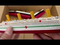 Review and Sinking Video of All Ships, Titanic, Gold Titanic, HMHS Britannic, Edmund Fitzgerald.