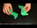 How to make a Paper Ninja Star - Cool Stuff with 1 Paper (Origami Weapons Easy)