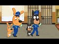 Dobermann Turns Into A Zombie!! So Scared ??  - Very Happy Story | Sheriff Labrador Police Animation
