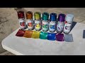 Duplicolour Metalcast Anodized Coating paints sprayed out and reviewed! AWESOME 👏 COLOURS 👏