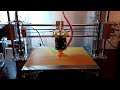 Prusa i3 3D printer in action