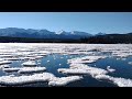 Sights and sounds of Pyramid Lake in winter.