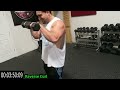 Intense 5 Minute Dumbbell Bicep Workout