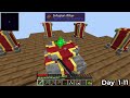 I Played 100 Days In MEGA Modded One Block Sky Block In Minecraft..... And Here's What Happened.....