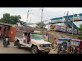 Local Bus Lorry Bike Toto: Local Train & Malgari Goods Train Dangerously Skipping Railway Subway