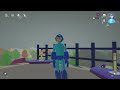 Rec Room: Mega Man walks up the ladder